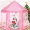 BDream Detský stan, stan na hranie do interiéru aj exteriéru, princezná ružová ‎140x135 cm