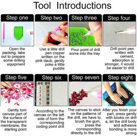   Sada na diamantovú maľbu so vzorom mačiek a psov – kreatívne hobby a dekorácie