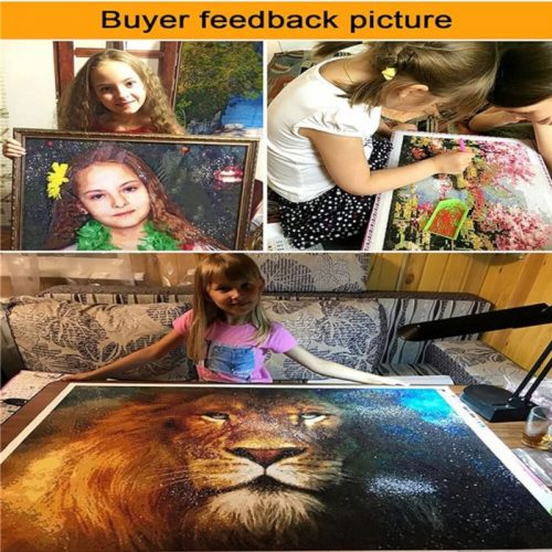 Bshop Diamantový obraz so vzorom šteniatka 50 x 30 cm