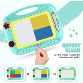   AiTuiTui Zelená magnetická kresliaca doska pre deti – kreatívna a ekologická