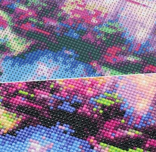 Diamantová maľba Bshop so vzorom delfína jin-jang