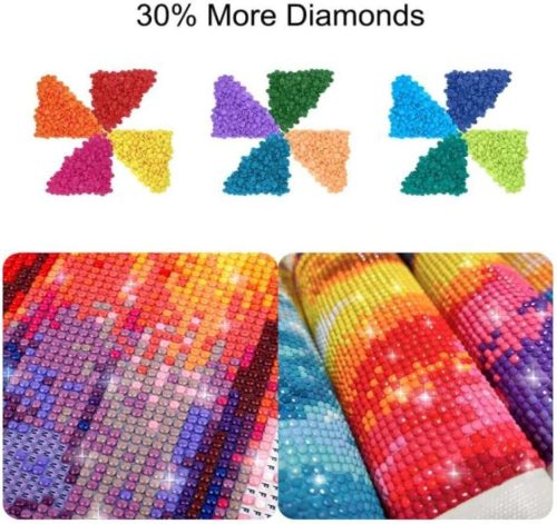 Diamantová maľba Bshop so vzorom delfína jin-jang