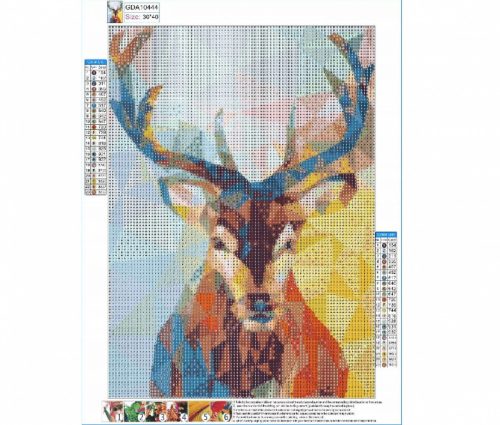 Diamantová maľba Bshop so vzorom jeleňa