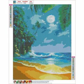 Bshop Diamond Painting Beach 40 x 50 cm