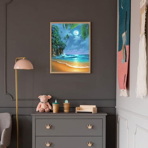 Bshop Diamond Painting Beach 40 x 50 cm