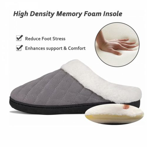 ULTRAIDEAS Dámske zimné ponožky z pamäťovej peny, veľkosť 36-47 - sivé