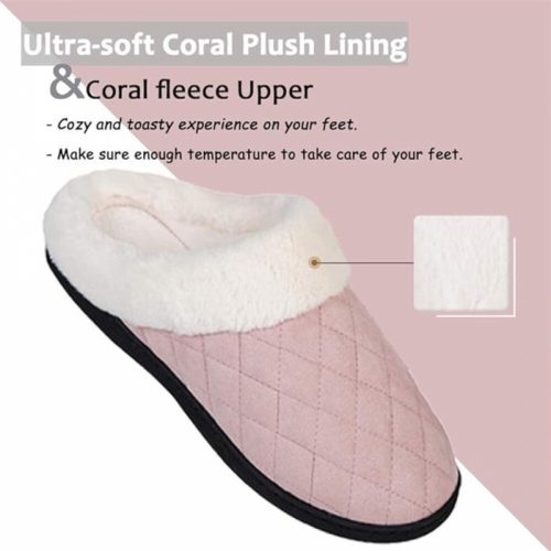 Zimné ponožky z pamäťovej peny ULTRAIDEAS veľkosti 36–41 – ružové