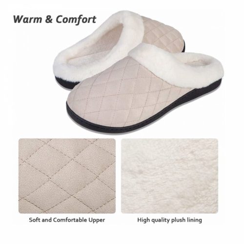 Zimné ponožky z pamäťovej peny ULTRAIDEAS 46-47 - béžové