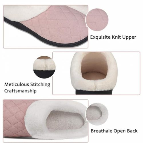 Zimné ponožky z pamäťovej peny ULTRAIDEAS 40–41 – ružové