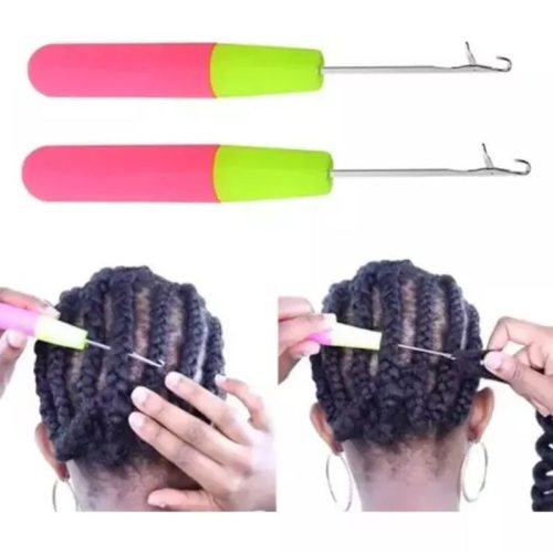 Ihla na predlžovanie vlasov Blux a predlžovanie hnedých vlasov