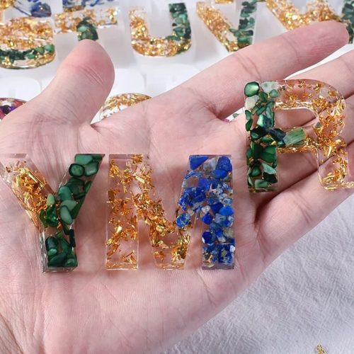 Silikónová forma na písmená pre epoxidovú živicu