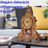 CubicFun 3D puzzle stolík vyrezávané kyvadlové hodiny – kreatívny dekoračný model