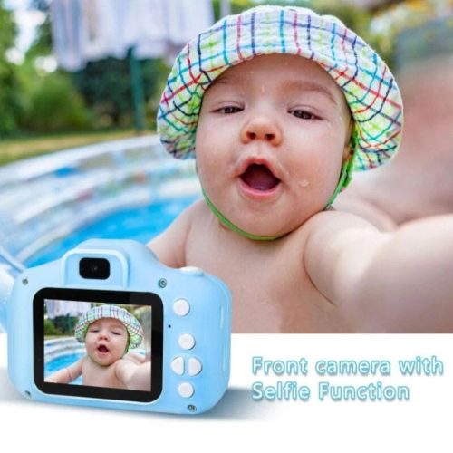 Digitálny detský fotoaparát, slon (modrý)