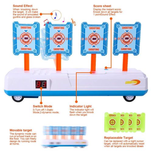 Digitálna cieľová tabuľa Vimzone na batérie – bodovacia hra pre deti
