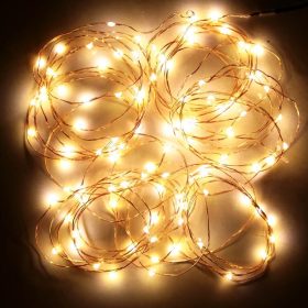 Dekoratívne šnúrkové svetlo Abody z medeného drôtu