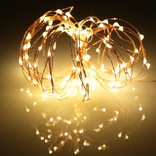 Dekoratívne šnúrkové svetlo Abody z medeného drôtu