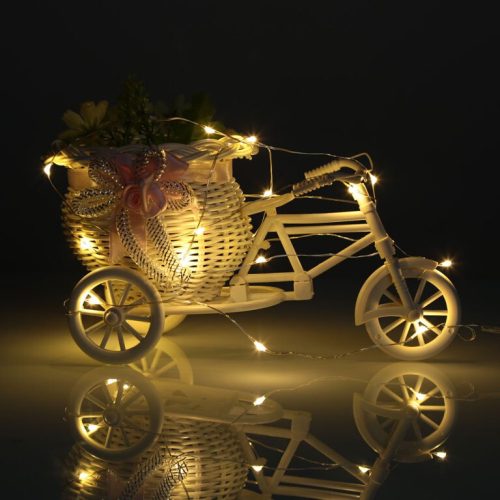 Dekoratívne šnúrkové svetlo Abody z medeného drôtu