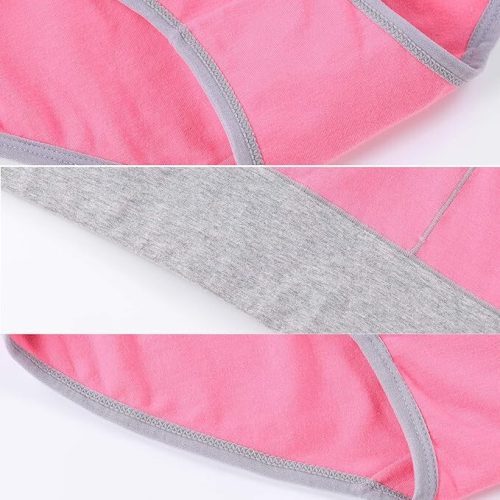 Dámska spodná bielizeň TUUHAW s vysokým pásom – 5-dielna pohodlná nohavička vo veľkosti XL