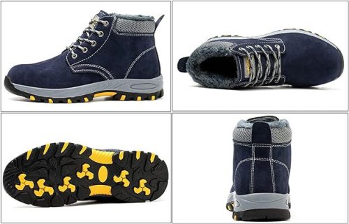 Čižmy s oceľovou špičkou SROTER 46 (modré)