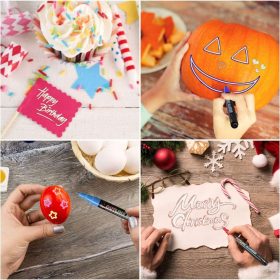   Sada kontúrovacích fixiek Buluri 15 kusov – dekoratívne fixky na papier, sklo a drevo