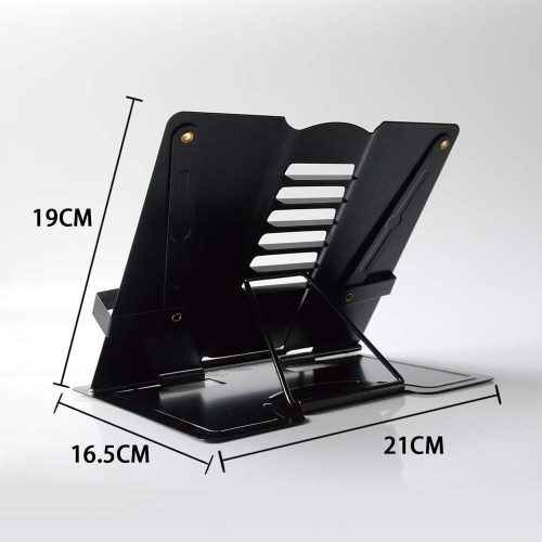 Skladací detský čitateľský stojan MEISHANG so vzorom astronauta - nastaviteľná výška