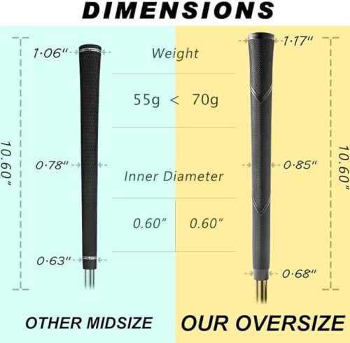 Yamato Jumbo Golfové Rukoväte na Artritídu, 13 ks