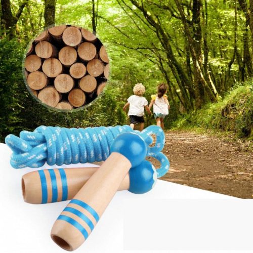 Detské švihadlo Hianjoo 2 ks (modro-zelené)