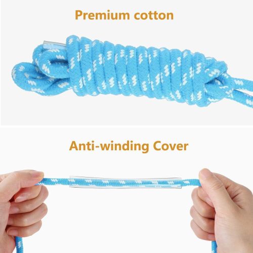 Detské švihadlo Hianjoo 2 ks (modro-zelené)