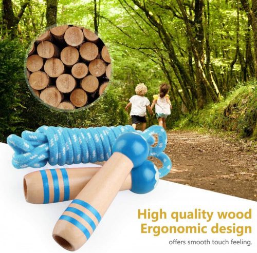 Detské švihadlo Hianjoo 2 ks (modro-zelené)