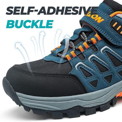 ASHION turistická obuv pre deti veľkosť 30 (modro-oranžová)