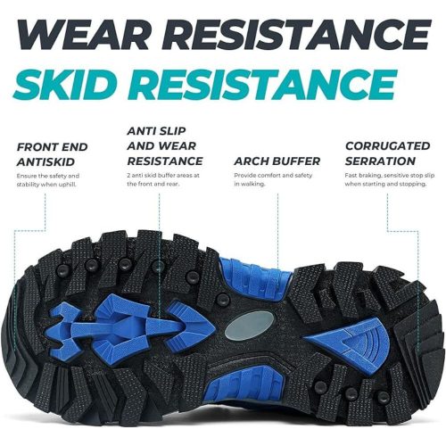 ASHION turistická obuv pre deti veľkosť 36 (modrá)