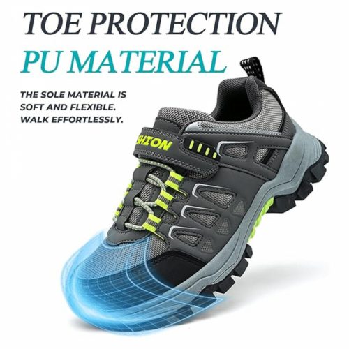 Detská turistická obuv ASHION, veľkosť 32 (zelená)