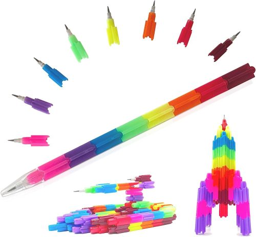 Icepapa stohovateľné farebné grafitové ceruzky 32x8 ks