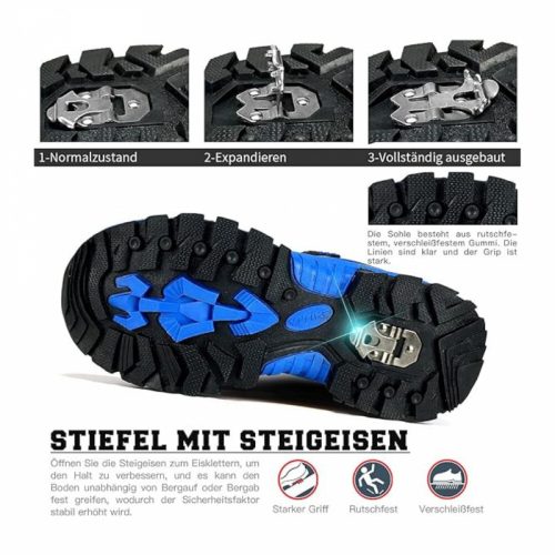 Zimné topánky ASHION veľkosť 30, tmavomodré-čierne