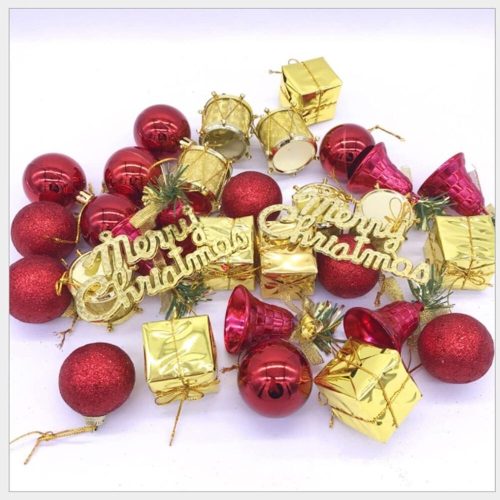 Vianočné ozdoby na stromček Mengger (64 ks)