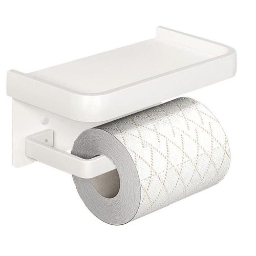 Držiak na toaletný papier Roffie (biely)