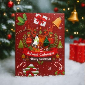   Adventný kalendár 25x15 cm – vianočná dekorácia a darček