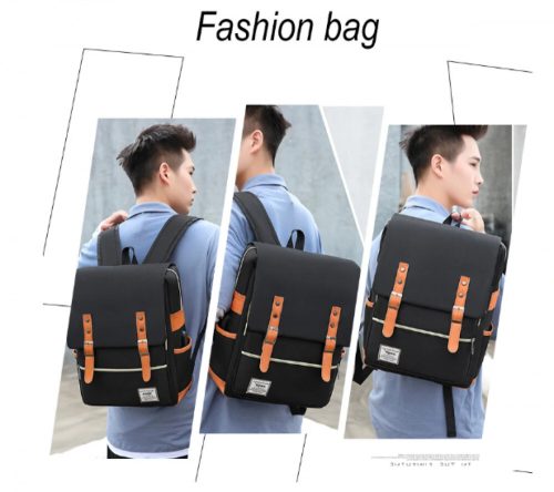 Cestovná taška YizHixIn čierna – vodeodolná, zoxfordského nylonu s priehradkou na 15″ notebook