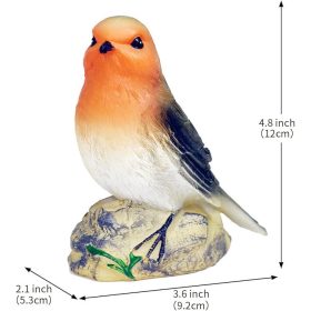  Solárna dekoratívna lampa JeeYee s motívom vtákov, 2kusy – energeticky úsporné záhradné osvetlenie
