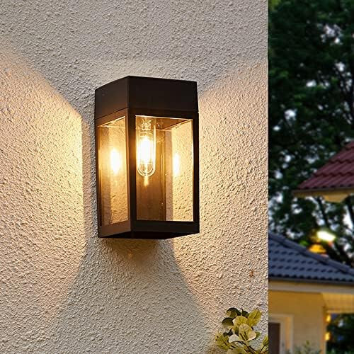 Vonkajšia solárna nástenná lampa JeeYee – 2 ks, energeticky úsporné osvetlenie