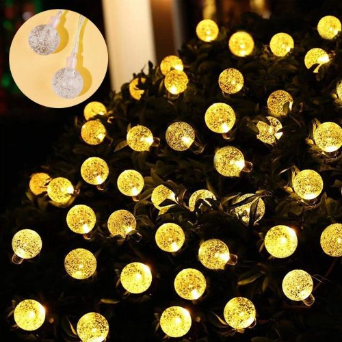 LED reťazové svetlá SUNNEST – teplá biela, pre vnútorné aj vonkajšie použitie