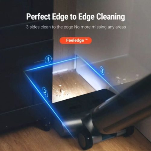 OSOTEK H200 3 v 1 bezdrôtový vysávač a mop – inteligentný čistič podláh s LED svetlom a funkciou samočistenia