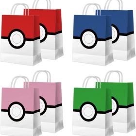 Darčeková taška Azyre Pokemon Ball na narodeniny, 16 ks