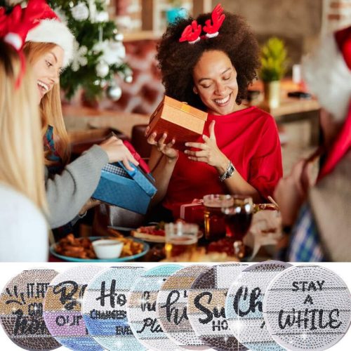 Diamond Painting Coaster – Creative DIY Kit