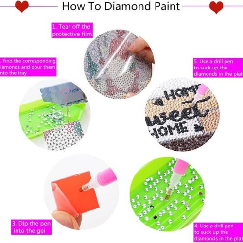 Diamond Painting Coaster – Creative DIY Kit