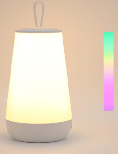 LED nočná lampa (biela)